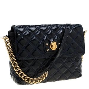 Marc Jacobs Quilted Patent Leather Crossbody